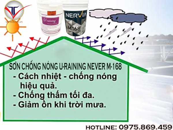 Sơn chống nóng mái tôn